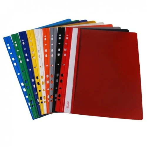 Skoroszyt twardy zawieszany A4 SH-01-01 czerwony (10sztuk) BIURFOL