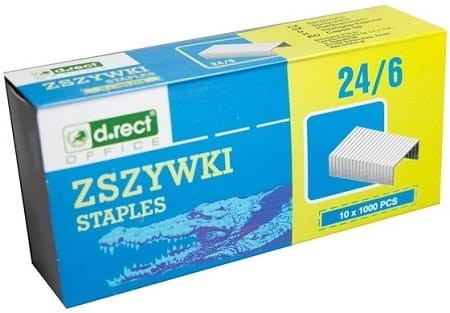 Zszywki D.RECT 24/6 (1000) 360021 LEVIATAN