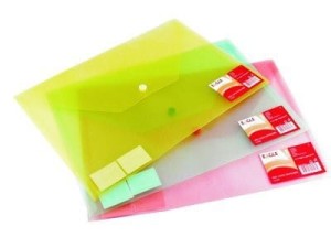 Teczka kopertowa na zatrzask A4 żółta 9113 120-1166 GRAND