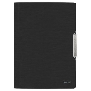 Teczka z gumką LEITZ STYLE 15mm A4 Satynowa czerń 39770094