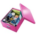 Pudełko LEITZ Click & Store A3 różowe 60450023