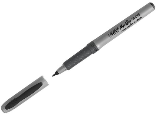 Marker do płyt CD BIC Grip czarny 8290801