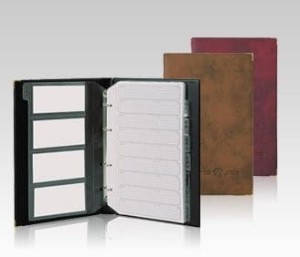 Wizytownik TELE-ADRESOWY ciemno zielony WI-16/WI-26 BIURFOL