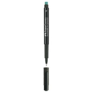 Foliopis z gumką OHP MULTIMARK F 0.6 czarny FABER-CASTELL 151399