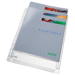 Koszulki groszkowe na katalogi A4 LEITZ 47561003