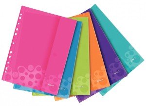 Koszulki z klapką LEITZ WOW miks kolorów 200 mic. 47070099