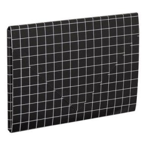 Teczka VAUPE kopertowa czarna 316/02