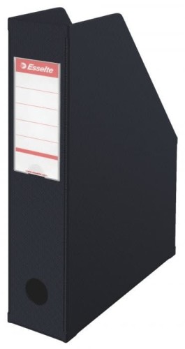 Pojemnik składany A4 70mm czarny ESSELTE PVC 56007