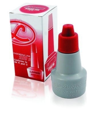 Tusz do pieczątek HORSE czerwony 30ml 30ml 140-1049