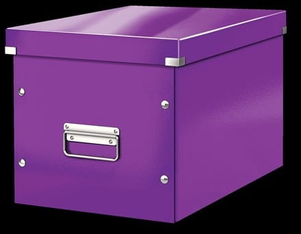 Pudło uniwersalne LEITZ C&S rozmiar L fioletowe 61080062