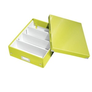 Pudełko z przegródkami LEITZ C&S duże zielone 60580064