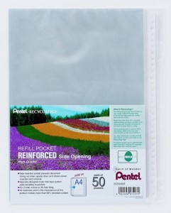 Koszulka A4 otwierana z lewego boku SIDE OPENING PE DCR3450T