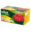 Herbata VITAX FAMILY MALINA (24 saszetek) bez zawieszki