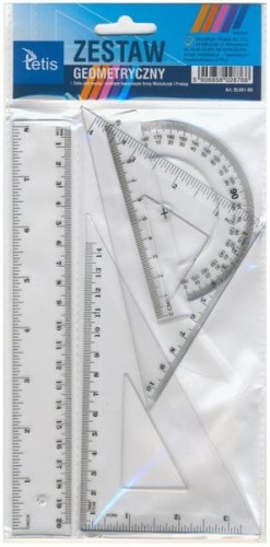 Zestaw geometryczny BL001-BK TETIS