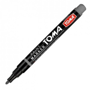 Marker olejowy F srebrny TO-441 TOMA