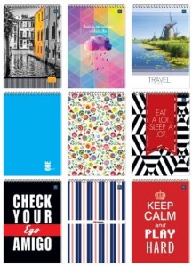 Kołonotatnik A4 100 kartek spirala u góry GARWOLIN