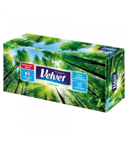 Chusteczki uniwersalne 3w DREAM (90sztuk) VELVET 61250223