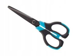 Nożyczki biurowe NON-STICK 6 3/4 niebieski TETIS
