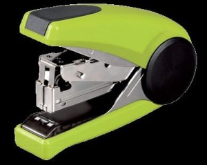 Zszywacz ONE TOUCH zielono-czarny 24/6 26/6 TETIS  GV085-ZV