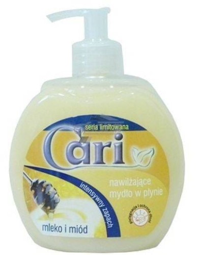 Mydło w płynie, 500ml mleko&miód CARI 196143