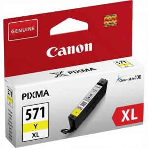 Tusz CANON (CLI-571Y XL/0334C001) żółty 680str