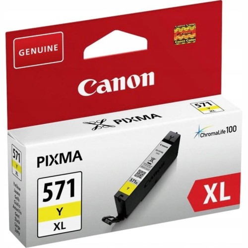 Tusz CANON (CLI-571Y XL/0334C001) żółty 680str