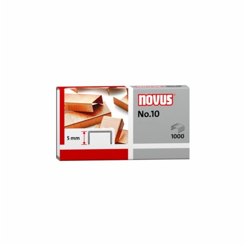 Zszywki miedziowane 10 1000szt NOVUS 040-207