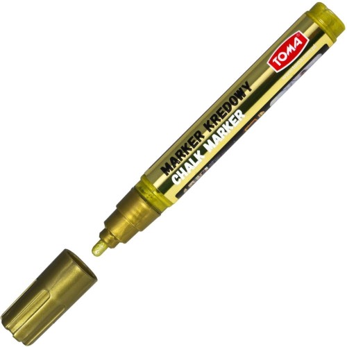 Markery kredowe końcówka 45mm-złoty TOMA