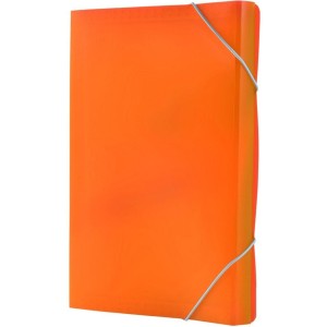 Teczka A4 harm.PP 13przegródek z gumką/rogach pomarańczowa BT621-P TETIS