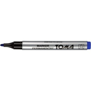 Marker permanentny niebieski TO-090 TOMA