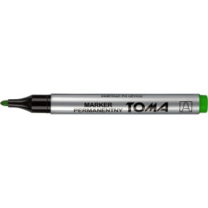 Marker permanentny zielony TO-090 TOMA