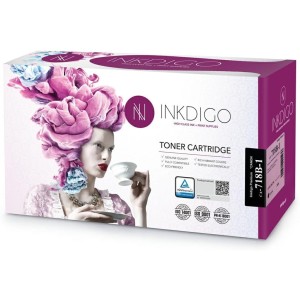 Toner INKDIGO (CA-718B-1) zami. CANON (CRG-718B/2662B002) czarny 3400str