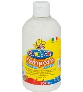Farba TEMPERA biała CARIOCA 500ml 170-2353