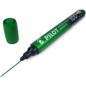 Marker permanentny SCA-100 zielony PILOT SCA-100-G