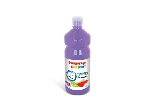 Farba TEMPERA Premium 1000ml lawendowa HAPPY COLOR 3310 1000-62