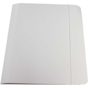 Teczka z gumką biała (50) 300g KIEL-TECH 94,5x67
