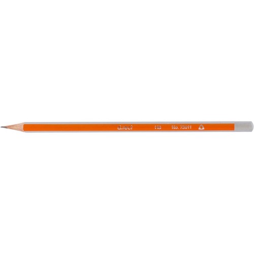 Ołówek trójkątny drewniany (12) HB bez gumki 009653 D.RECT