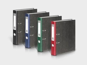 Segregator A4/75mm  marmurek VAUPE z okuciem