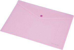 Teczka kop.DL FOKUS przezroczysta różowa 0410-0037-13 Panta Plast
