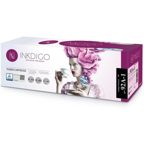 Toner INKDIGO (HP-92A-1) zami. HP 92A (C4092A) czarny 2500str