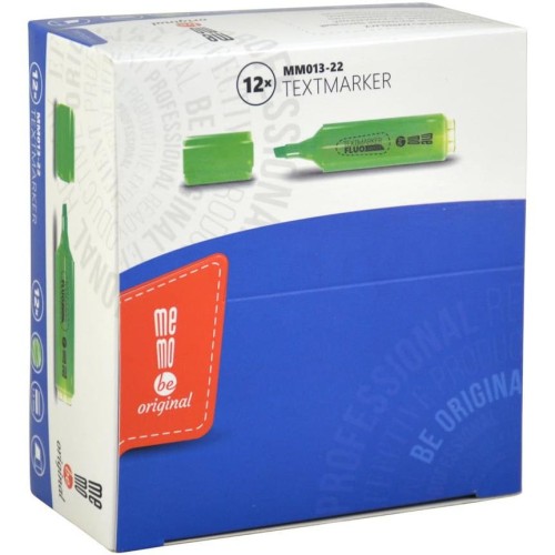 Zakreślacz zielony neon MEMOBE MM013-22