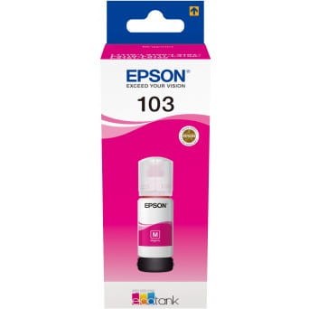 Tusz EPSON 103 (C13T00S34A) purpurowy 65ml