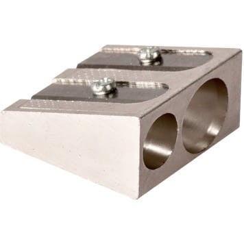Temperówka podwójna metalowa KV412-M