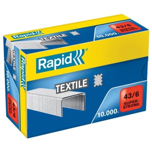 Zszywki 43/6 10M SUPER STRONG RAPID 24872200