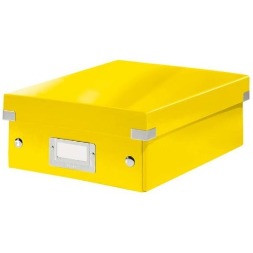 Pudło z przegródkami Leitz C&S, małe, żółte 60570016