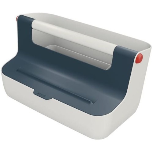 Pojemnik z uchwytem Leitz Cosy, szary 61250089