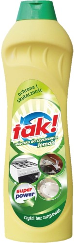 Mleczko do czyszczenia TAK! 600g lemon 101275