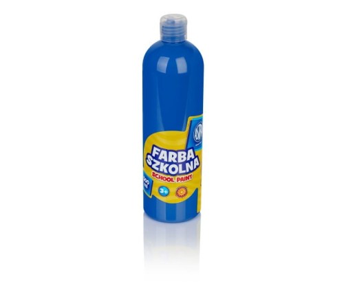 Farba szkolna 500 ml - niebieska ciemna 301109004 ASTRA
