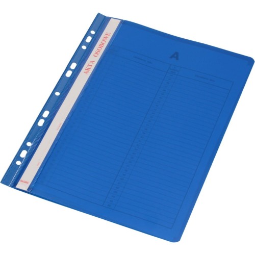 Skoroszyt do akt osobowych zawieszany A4 granatowy ST-23-09 BIURFOL