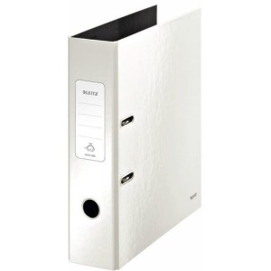 Segregator A4/85mm perłowy biały LEITZ WOW 180 10050001